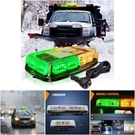 12 Inch 48LED Roof Strobe Amber Green Lights For Cars Trucks. Fixed Price $60.19.