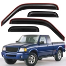 Lightronic Extra Durable Tape-on Auto Vent Window Visor, Fits Dark Smoke. Fixed Price $63.30.