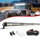 For Jeep Wrangler Jk Jl 30'' Single Row Led Light Bar Slim Combo Driving Offroad. Fixed Price $56.99.