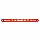 United Pacific 38943 10 Led 9" Stop, Turn & Tail Light Bar, Red. Fixed Price $25.99.