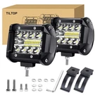 Tiltop Led Pods Bar Fog Lights Off-road Driving 4INCH,. Fixed Price $34.71.