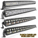 54INCH Curved Led Work Light Bar Spot Flood Offroad Driving Lamp Truck Atv Roof. Fixed Price $7.99.