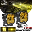 Colight Designs Squadron Sport Amber Led Pair Driving/combo W/wire Harness. Fixed Price $94.28.