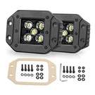 Flush Mount Led Pods, Niwaker 2PCS 5'' 100W Driving Lights Work White. Fixed Price $47.79.