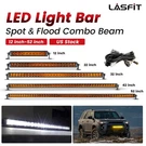 12" 22" 32" 42" 52" Inch Off-road Led Light Bar Spot Flood Combo Amber / White. Fixed Price $185.00.