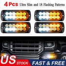 Car 12-LED Strobe Ligtht Lamps Surface Mount Flashing Lights For Truck Pickup. Fixed Price $16.14.