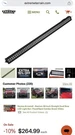 Raxiom 50-INCH Straight Dual Row Led Light Bar; Flood/spot Combo Beam. Fixed Price $225.00.