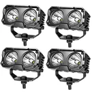 4PC 4" Led Cube Pods Work Lights Fog Spot Driving Lamp Off Road Atv 4WD Suv 3.5". Fixed Price $67.99.