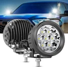 Round Led Pod Lights, Acec Shop 2PCS 42W 3.5 Inch Spot Beam White -. Fixed Price $43.97.
