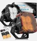 Off-road Led Novsight Light Pods, 3 Inch Flood Ditch. Fixed Price $129.99.