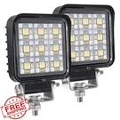 Primelux 4" 108W Led Work Lights 2PCS. Fixed Price $125.99.
