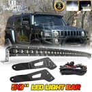 For 2006-2010 Hummer H3 Upper Roof Windshield 50" Led Light Bar+bracket+wire Kit. Fixed Price $148.41.