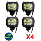 4PCS 4INCH 18W Led Work Light Bar Driving Spot Beam Suv Atv 4-LAMPS Gp Thunder. Fixed Price $16.65.