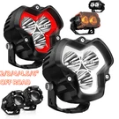 Novsight Led Pod Work Lights Spot/flood Beam Jeep Suv Off Road Lamp 2/3/4/4.5/6". Fixed Price $159.99.
