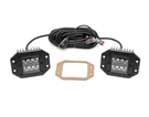 Rough Country 2" Black Series Flush Mount Cree Led Fog Lights - 70803BL. Fixed Price $69.00.