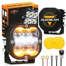 Auxbeam 2X 3" Inch Led Pods Work Light Turn Signal Lamp Drl Offroad Suv Truck. Fixed Price $144.49.
