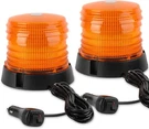 2X Led Strobe 12V Amber Warning Lights Emergency Flashing Beacon Trucks. Fixed Price $29.99.