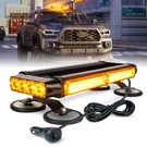 Xprite 14.5" Rooftop Strobe Light Bar Led Double Side Emergency Warning Amber. Fixed Price $48.99.