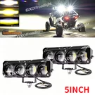 2X 5'' Inch Led Work Bar Spot Offroad Driving Pods Truck Fog Lights White. Fixed Price $22.50.